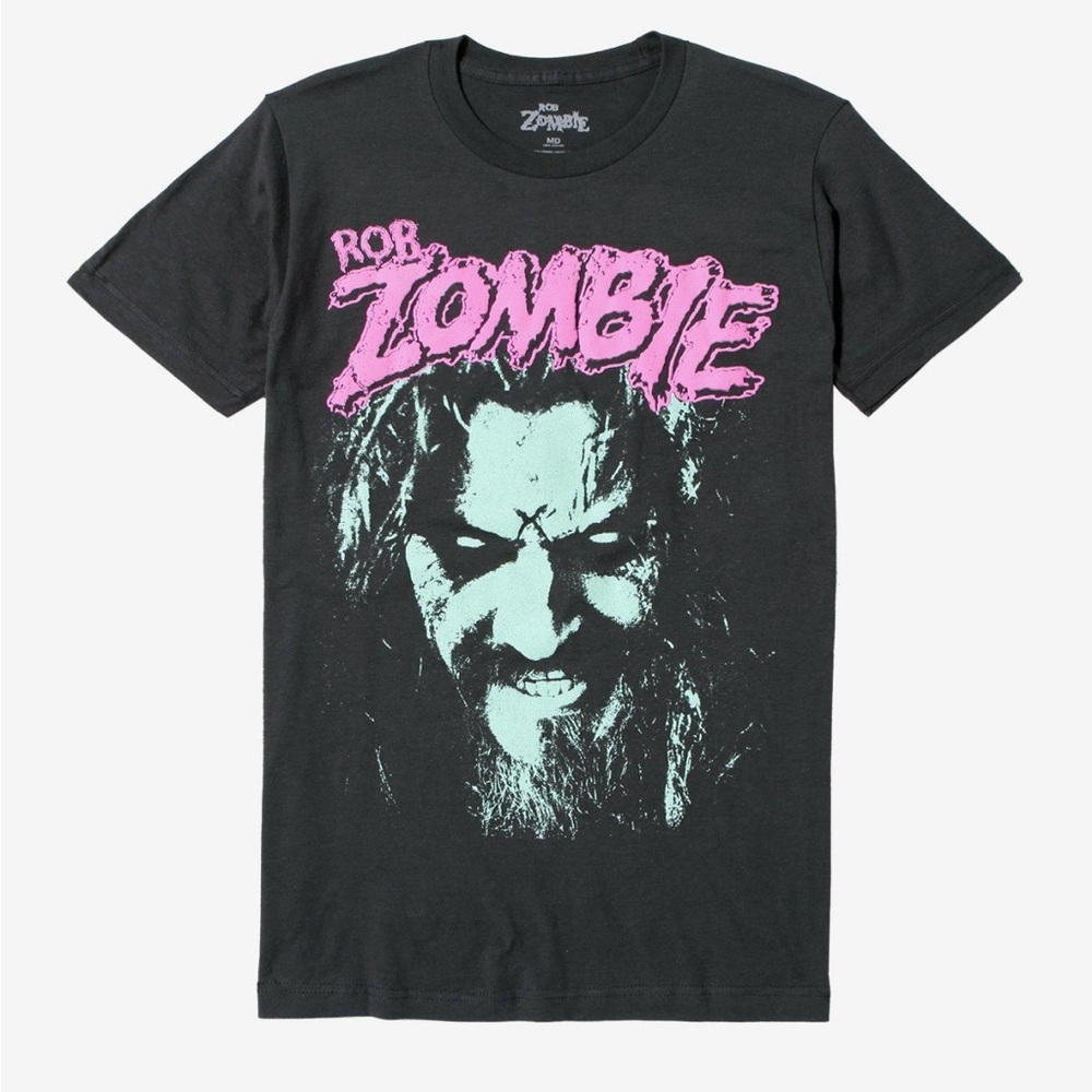 Rob Zombie Black Graphic T-Shirt